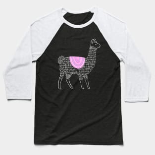 Boho Llama Baseball T-Shirt